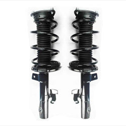2 Complete Coil Spring Struts For Front Wheel Drive 04-10 2.4L S40 V50 FWD