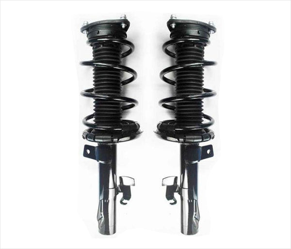 2 Complete Coil Spring Struts For Front Wheel Drive 04-10 2.4L S40 V50 FWD