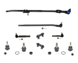 10pc Kit Drag Links Tie Rods Ball Joints Fits 08-13 Dodge RAM 2500 4 Wheel Drive