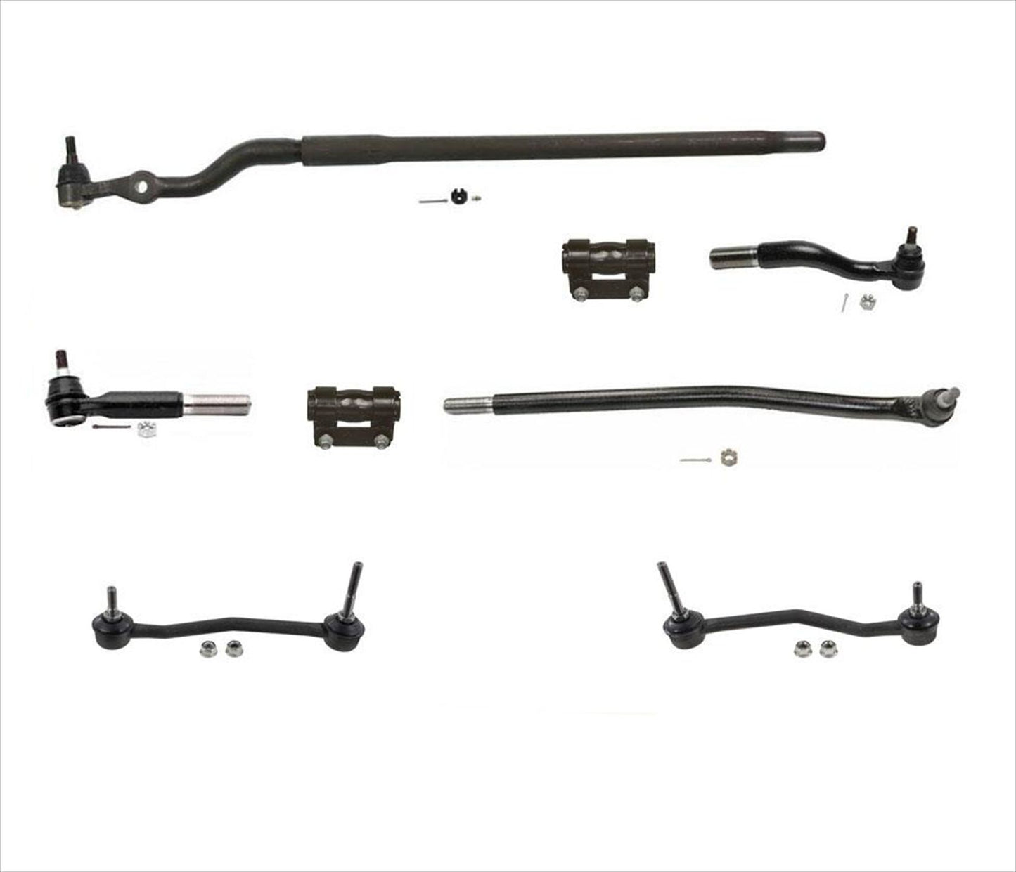 Enlace de arrastre, varillas de amarre, manguitos, enlaces para Ford F250 Super Duty, tracción en las 4 ruedas 00-04