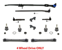 Drag Links Tie Rods Ball Joints Ck Info Below 12Pc KIT RAM 2500 3500 2008-2012