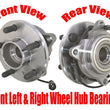 Rodamientos de cubo de rueda delantera 100% nuevos para Land Rover Discovery 99-04 REF# TAD100020