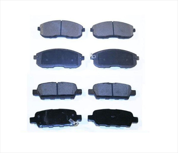 Front & Rear Brake Pads 2 Sets For 2002-2006 Nissan Altima Except SER