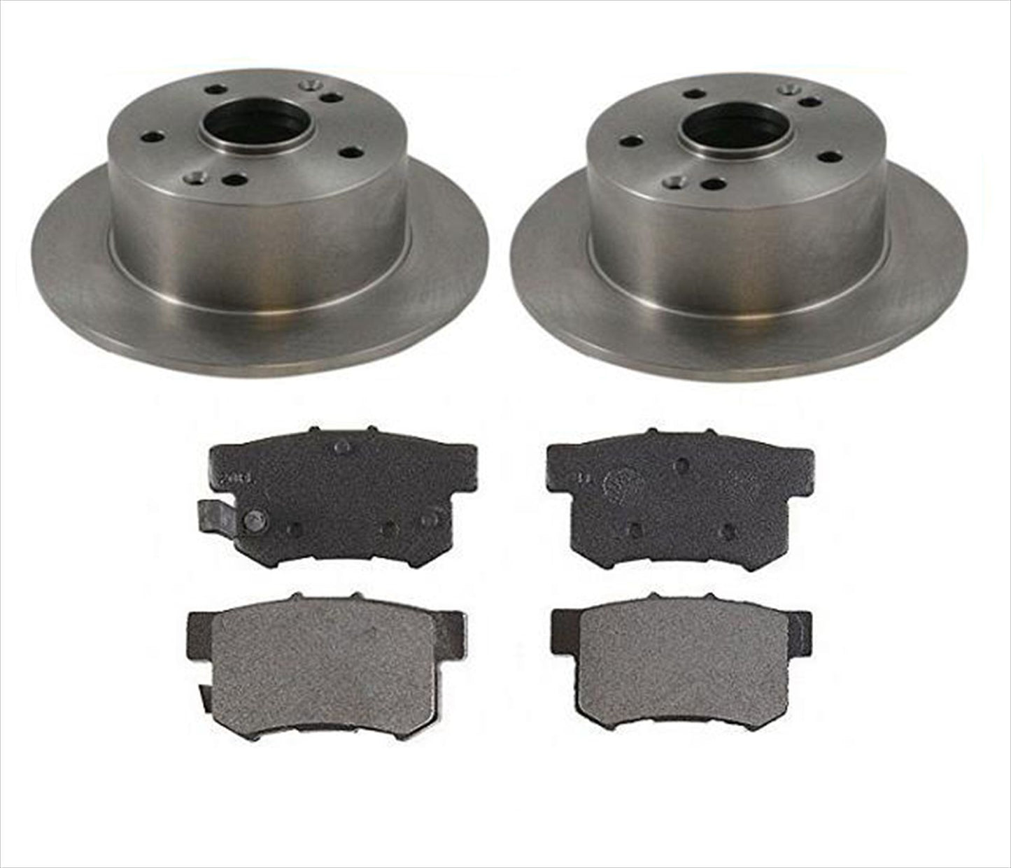 1996-1998 Acura 3.2TL Rotores de freno trasero y pastillas de cerámica 31202 CD365