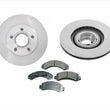 Fits 93-94 Explorer & Navajo 4 Wheel Drive Front Brake Rotors & Ceramic Pads