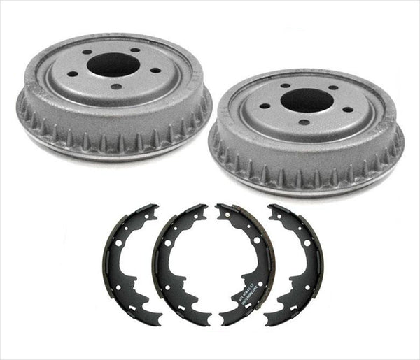 For 1998-2008 Ford Ranger Rear Wheel Drive Smaller Rear 9 inch Brake Drums Shoes