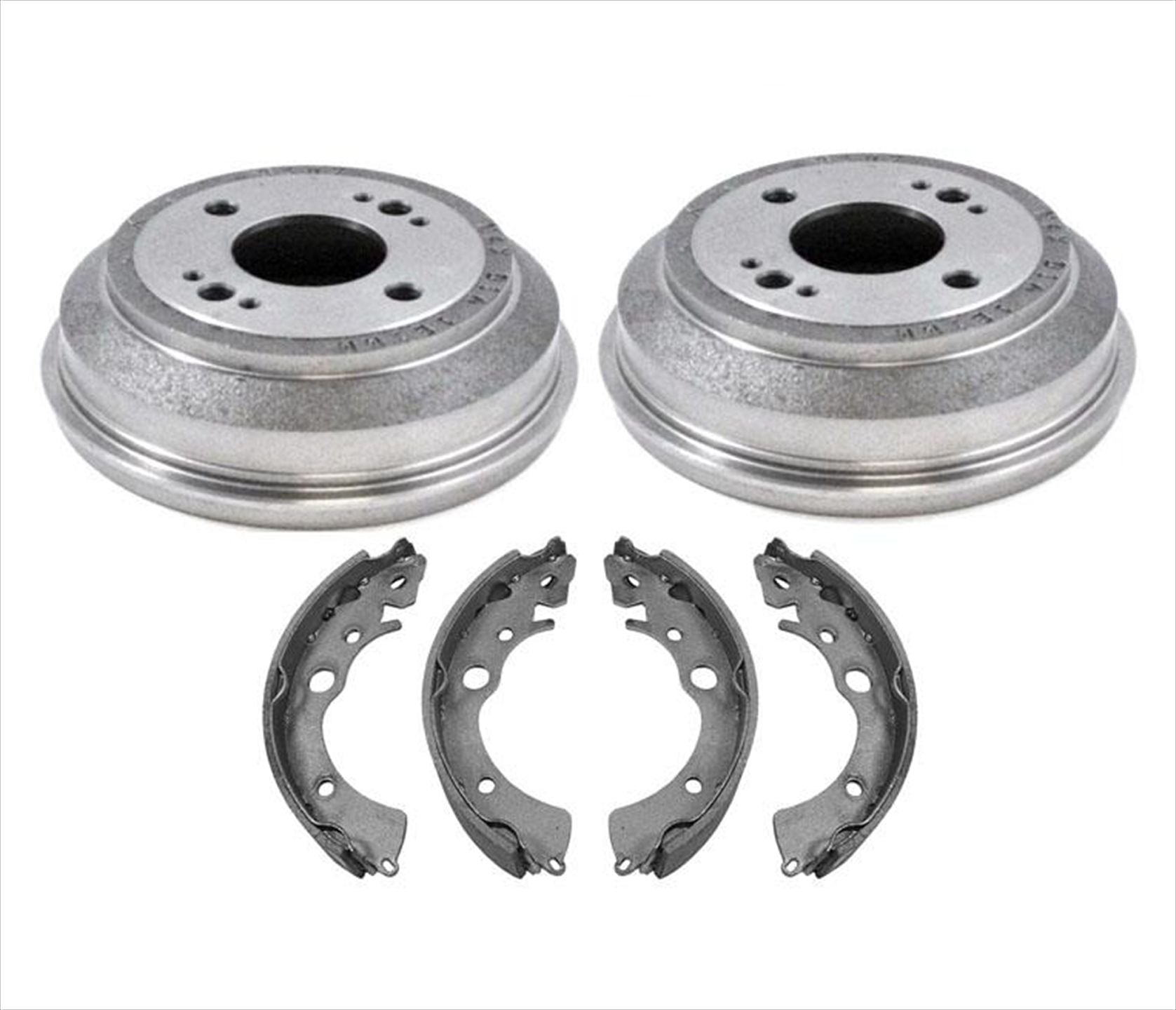 Brake Drums & Brake Shoes 7 Inch For Honda Civic 84 85 1986 1987 1888 1990 1991