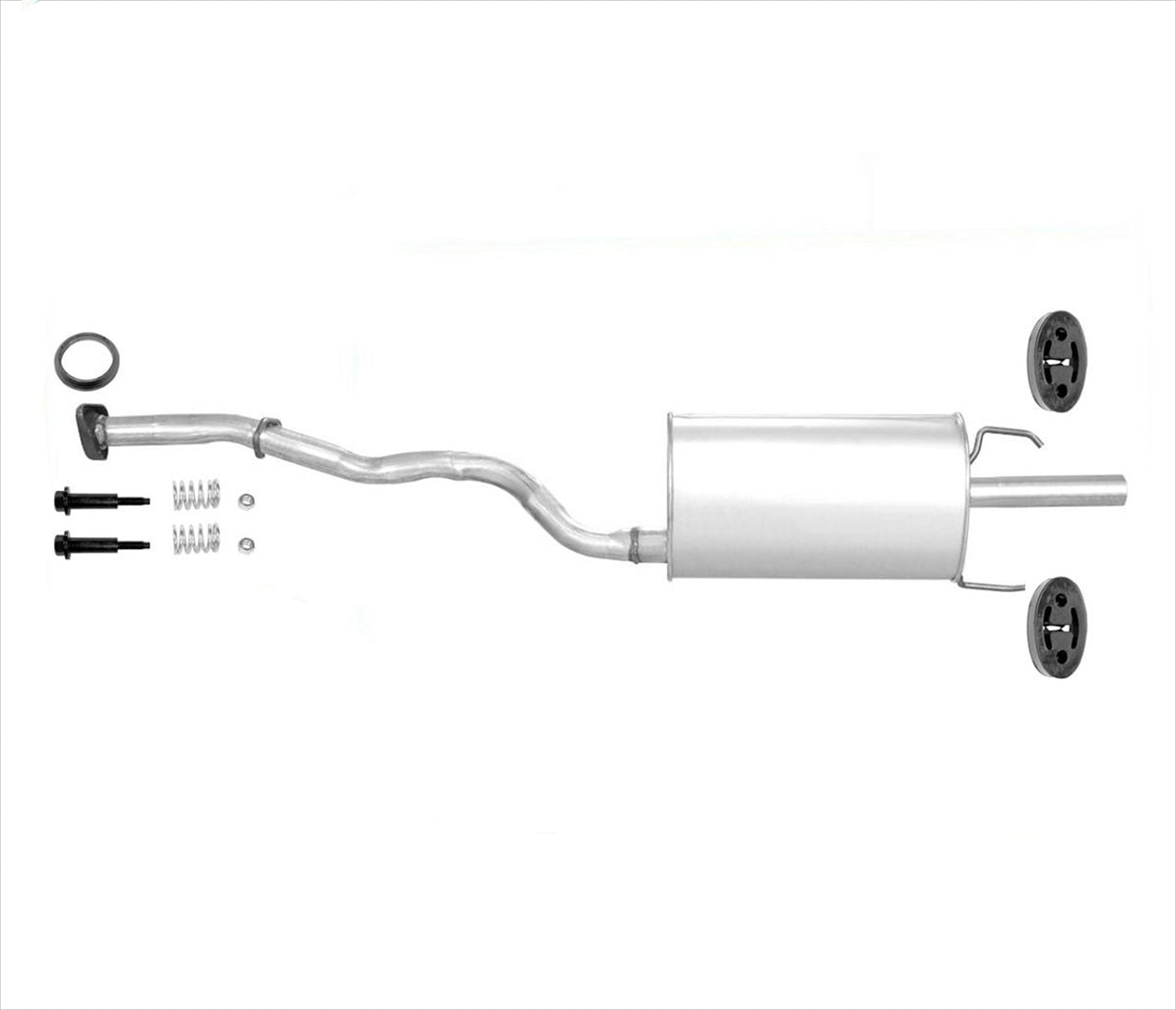 Silenciador trasero de marca con pernos y juntas para Honda Accord DX LX 1994-1997