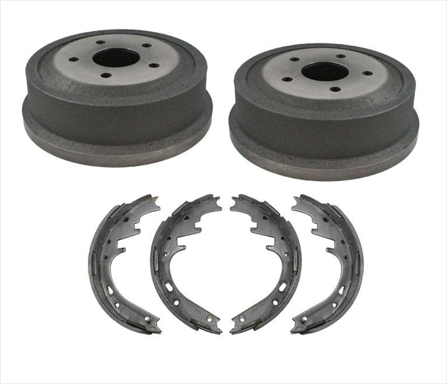 Para Dodge Ram 1500 2000-2001 Pick Up Tambores de freno traseros y zapatas de freno Kit de 3 piezas