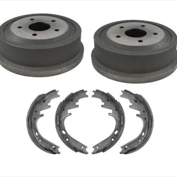 Para Dodge Ram 1500 2000-2001 Pick Up Tambores de freno traseros y zapatas de freno Kit de 3 piezas