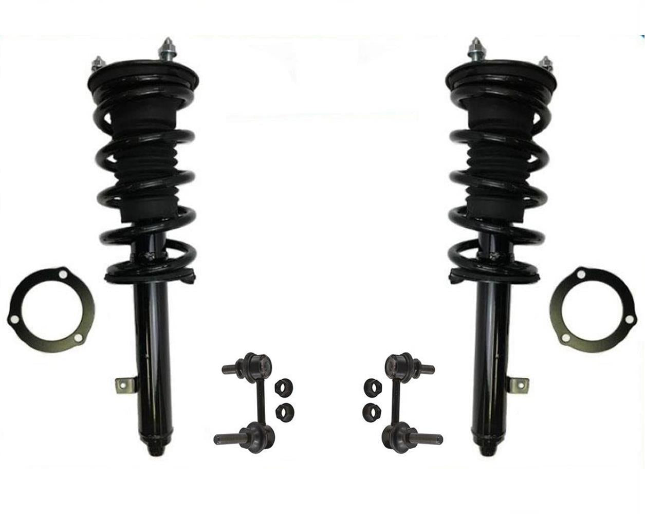 Front Complete Struts Assembly & Sway Bar Links For 06-13 IS250 All Wheel Drive