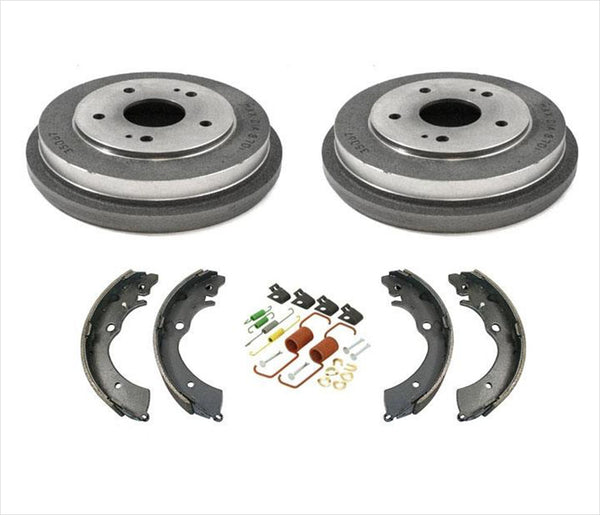 Zapatas de freno de tambor trasero y kit de resorte para Honda Accord 2.4L 2003-2007