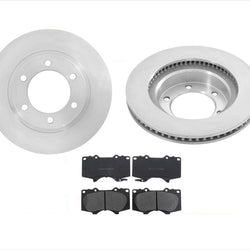 Front Brake Rotors Pads For 05-17 4 Wheel Drive Toyota Tacoma 07-14 FJ Cruiser