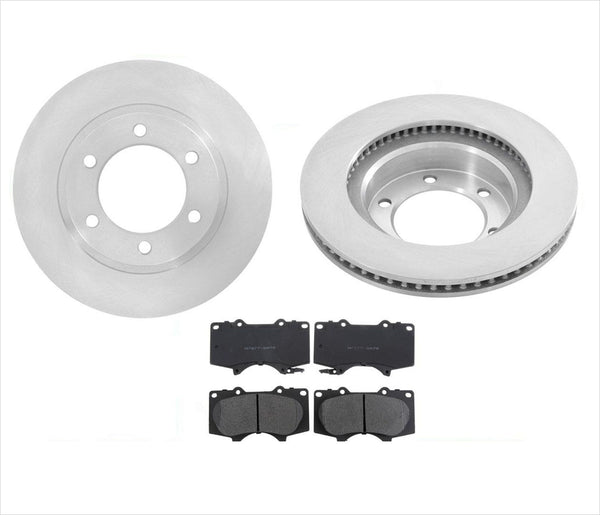 Front Brake Rotors Pads For 05-17 4 Wheel Drive Toyota Tacoma 07-14 FJ Cruiser