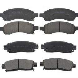 For 2007 2008 2009 2010 2011 2016 GMC Arcadia Front & Rear Ceramic Brake Pads
