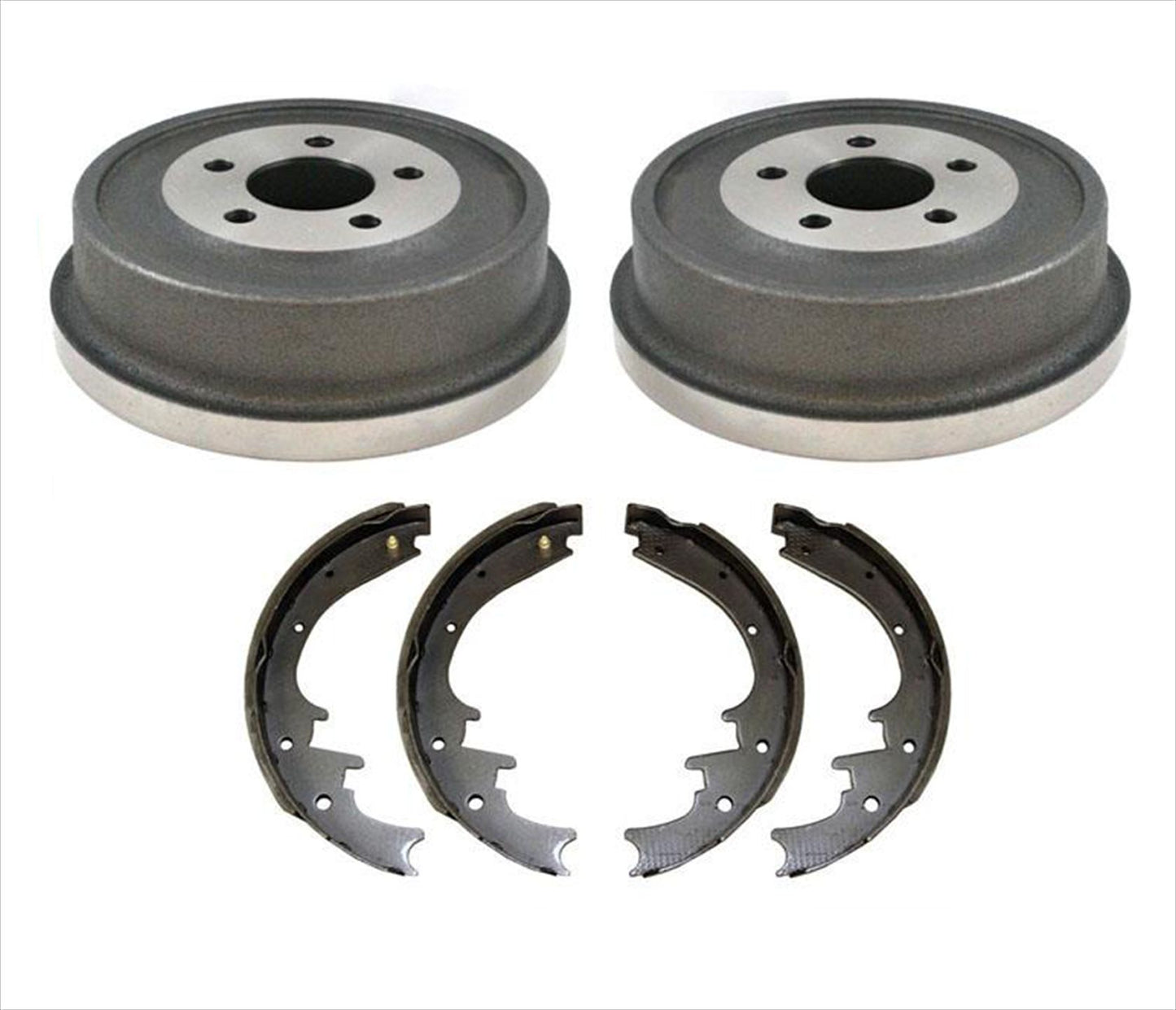 For 2002 Jeep Liberty Rear Brake Drums & Brake Shoes
