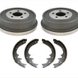 For 2002 Jeep Liberty Rear Brake Drums & Brake Shoes 3pc