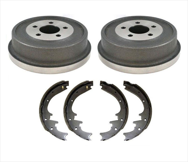 For 2002 Jeep Liberty Rear Brake Drums & Brake Shoes 3pc