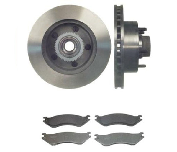 2003 Dodge Ram Van 1500 Brake Front Rotors & Pads