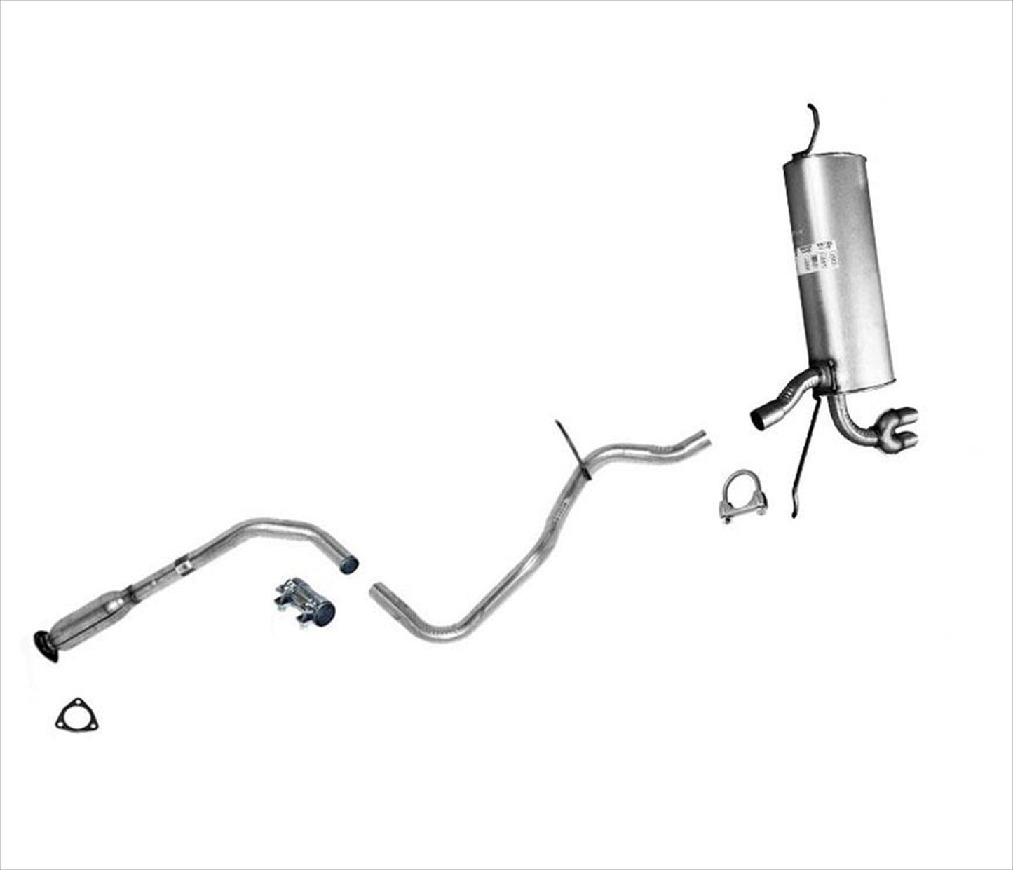 Sistema de tubo de escape silenciador fabricado en Estados Unidos para Pontiac Grand Am 2.2L 2.4L 3.4 99-05