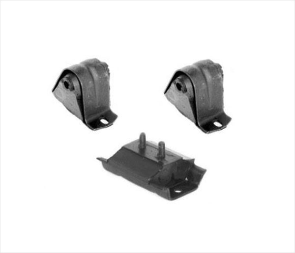 Se adapta a Jeep Wrangler 87-95, kit de 3 piezas de 6 cilindros, soportes de motor y transmisión