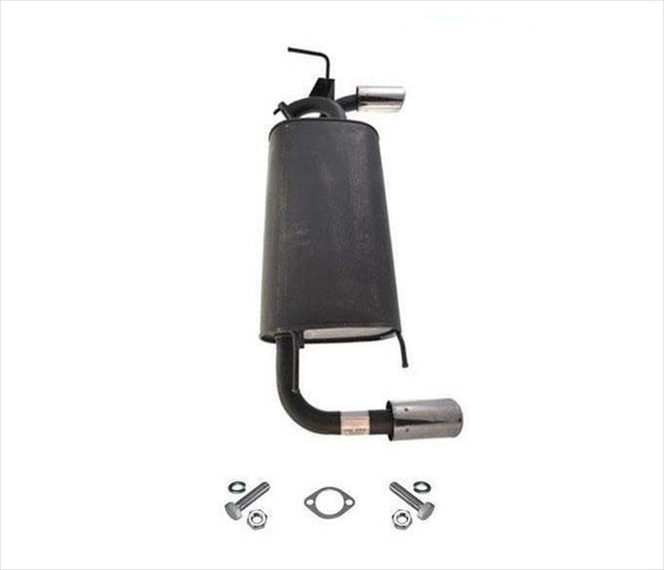 Rear Muffler With Dual Chrome Tips Will Fit 2003-2007 Nissan Murano 3.5L