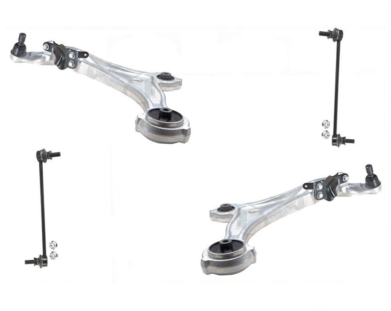 Ft Left & RIght Lower Control Arms & Sway Bar Links For Nissan Quest 2011-2017