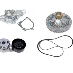 Fits Jeep Grand Cherokee 4.0 99-04 New Water Pump Fan Clutch Belt Tensioner
