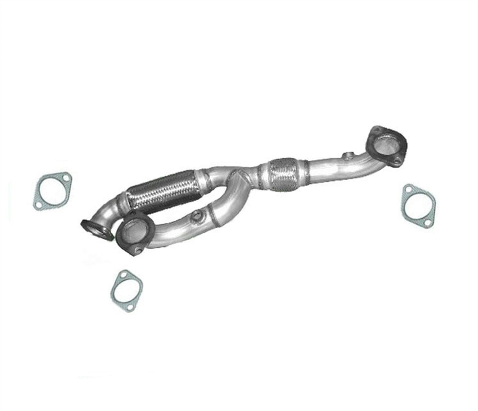 Front Engine Y Flex Pipe W/ Gaskets REF# 53494 for Kia Sedona 3.5L 2002-2005