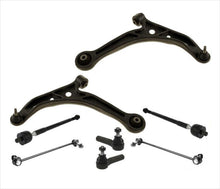 Low Control Arms Ball Joints Tie Rods Sway Bar for Honda Odyssey 8pc 99-01
