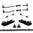 Lower Control Arms for Nissan Pickup 2005-2008 Rear Wheel Drive Mexico (13PCS)