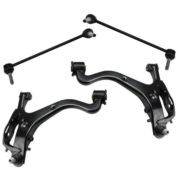 Front Lower Control Arms & Sway Bar Links for Land Rover Range Rover Sport 06-09
