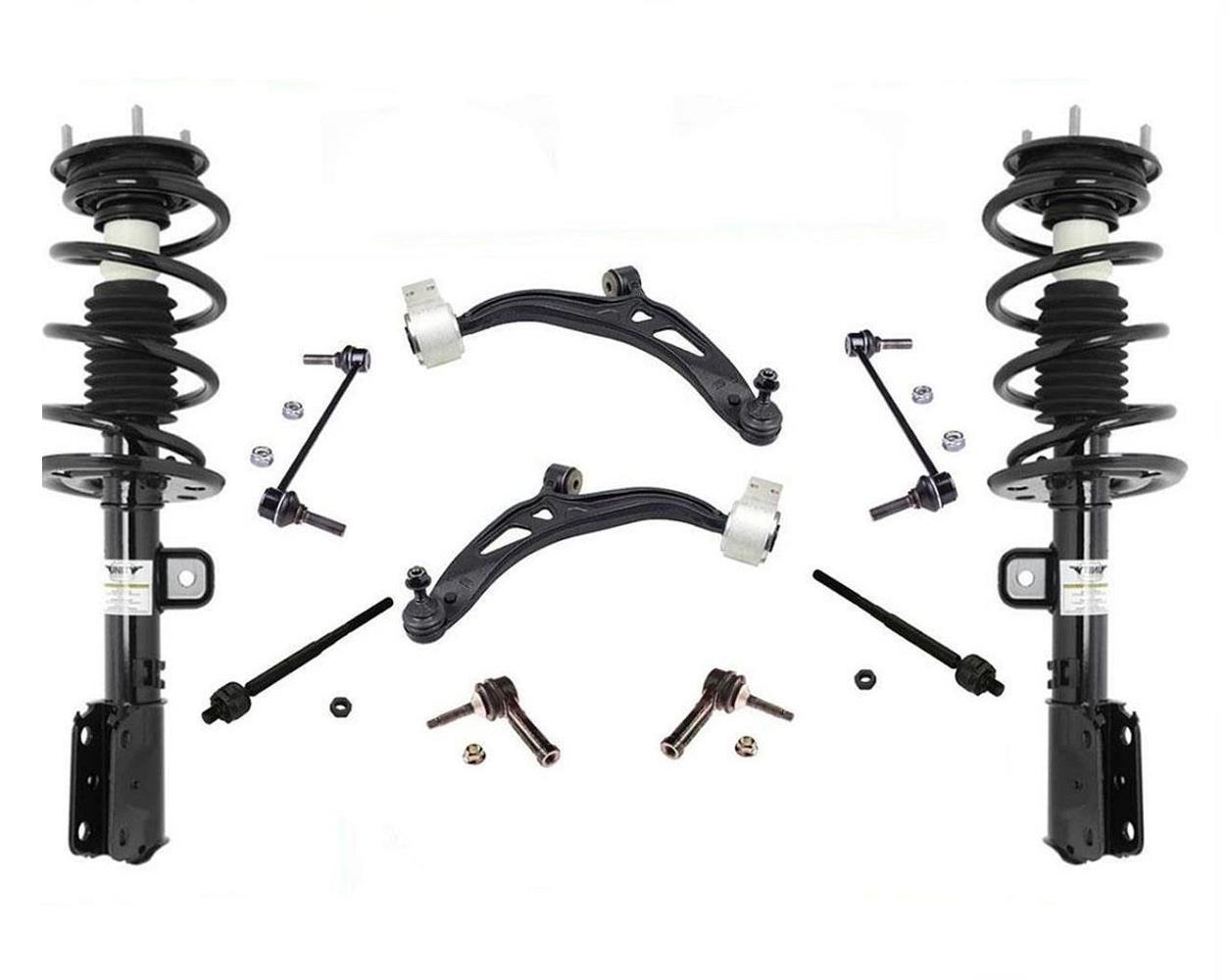 Enlaces de varillas de acoplamiento del brazo de control de puntales delanteros para Ford Explorer 11-12 con tracción en todas las ruedas