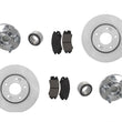 Buje delantero y cojinetes, pastillas de freno y rotores para Hyundai Sonata 3.3L 06-10