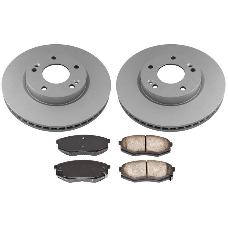 Rotores de freno delantero y pastillas de freno para Hyundai Tucson con tracción delantera 2010-2012