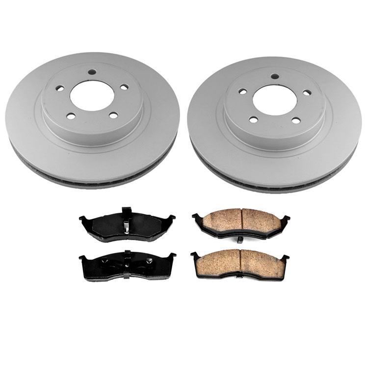 Front Rotors Brake Pads for Chrysler 300M 2000-2004 Without Performance Package