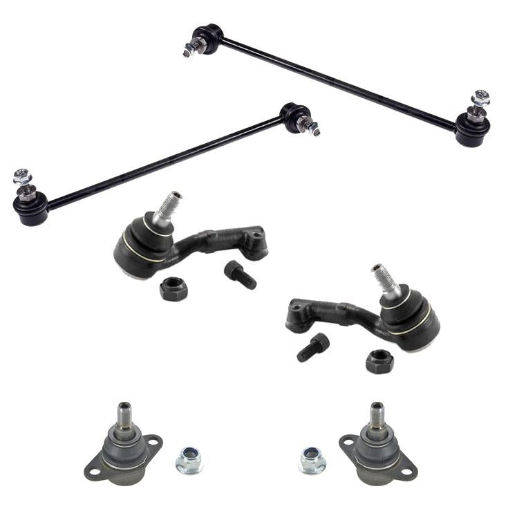 Kit de 6 piezas de rótulas inferiores, eslabones de barra estabilizadora, tirantes exteriores BMW 328i xDrive 09-13 - Photo 1
