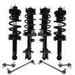 Front & Rear Complete Struts & Links For Honda CRV 2012-2014 All Wheel Drive