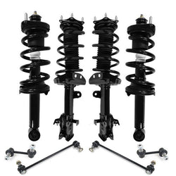 Front & Rear Complete Struts & Links For Honda CRV 2012-2014 All Wheel Drive
