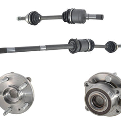 Ejes CV delanteros y cojinetes de cubo de rueda para Ford Taurus 3.5L con tracción total 09-17