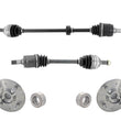 Ejes CV delanteros y cojinete de cubo de rueda para Honda Civic 1.7L Trans automática 01-05