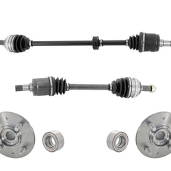 Ejes CV delanteros y cojinete de cubo de rueda para Honda Civic 1.7L Trans automática 01-05