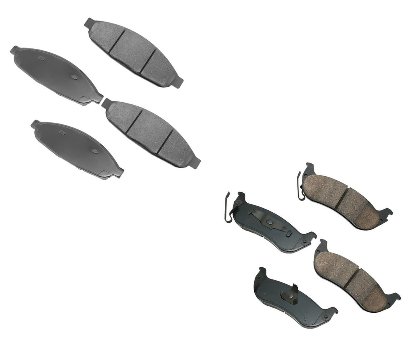 Pastillas de freno de cerámica delanteras y traseras para Chrysler Pacifica 2004-2008