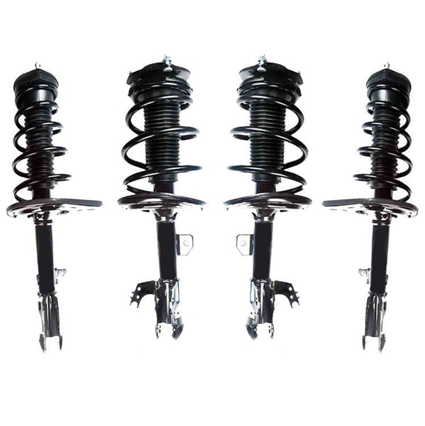 Puntales de resorte helicoidales completos delanteros y traseros para Honda CRV con tracción total 2012-2014