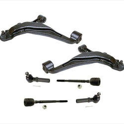 Front Control Arm Bushing & Ball Joints Tie Rods 6PC Kit for Dodge 91-95 Caravan