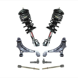 For 91-94 Dodge Voyager V6 3.0 3.3L Coil Springs Struts Low Control Arms Tie Rds