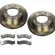 Fits For 99-2004 Silverado 2500 00-13 XL 2500 Front Brake Rotors & Ceramic Pads