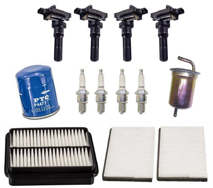 Direct Ignition Coils Spark Plugs & Filters For Chevrolet Tracker 2.0L 1999-2003