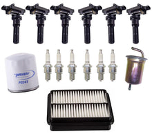 Bobinas de encendido directo Bujías y filtros para Chevrolet Tracker 2.5L V6 01-04