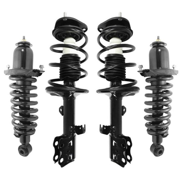 Front & Rear Spring Struts for Toyota Matrix 2.4L XR 2009-2010 All Wheel Drive